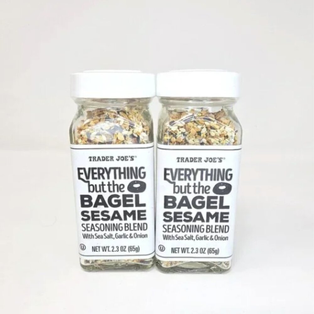 2 Pack Trader Joes Everything But The Bagel Sesame Seasoning Blend